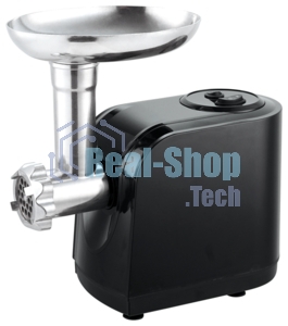 Мясорубка электрическая KELLI KL-5007 черный, 2400 Вт, 3.0 кг/мин, реверс, защита от перегрузки, насадки - 2