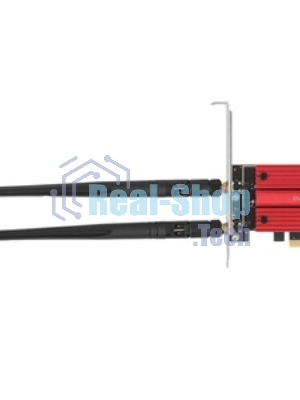 Сетевой адаптер Wi-Fi + Bluetooth Cudy WE3000S АХ5400 PCI Express (ант.внеш.съем) 2ант.