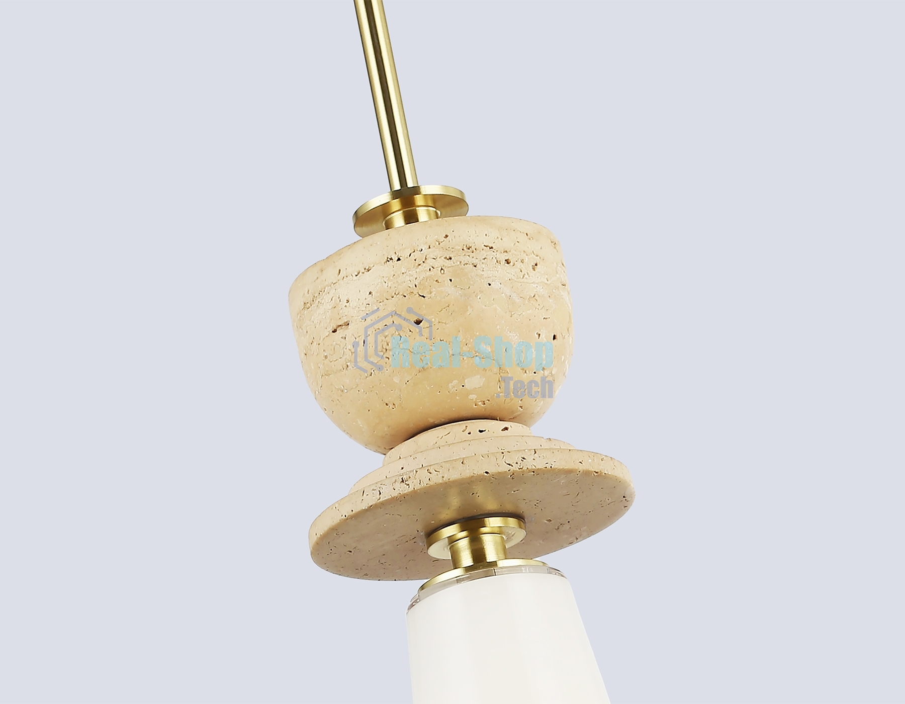 Светильник Ambrella light LH75365 GD/WH золото/белый G9 max 28W D70*1490