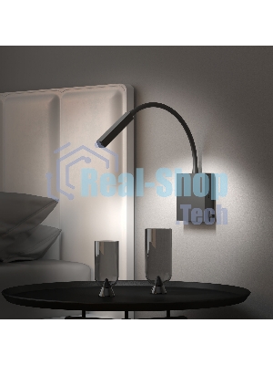 KNOB 40118/LED Светильник настенный светодиодный черный