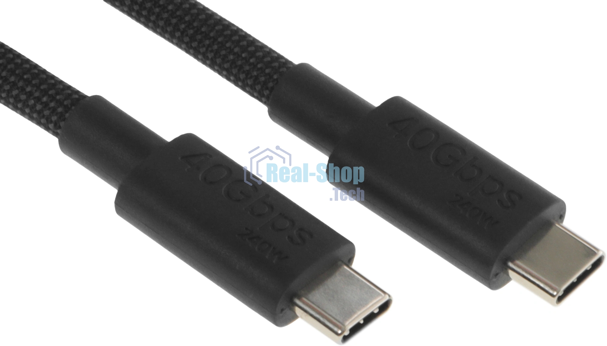 Кабель Xiaomi 6A High-speed USB4 Braided USB-C to USB-C Cable (1m) (BHR087BGL)