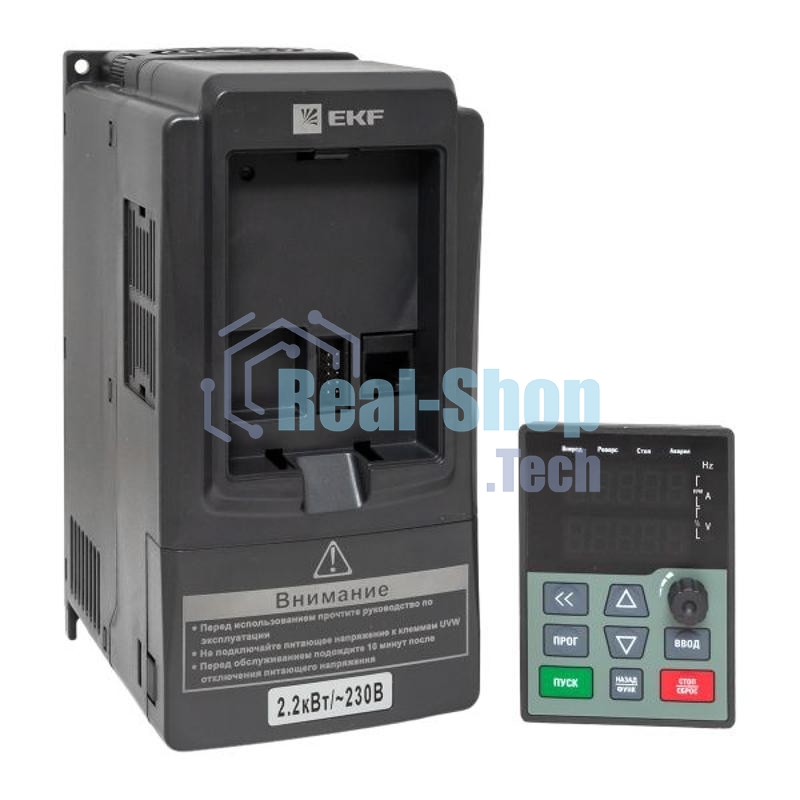 Преобразователь частоты 2.2/4кВт 1х230В VECTOR-100 PROxima EKF VT100-2R2-1B