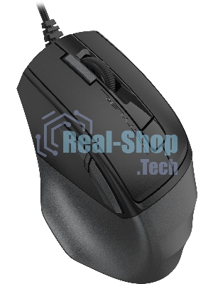 Мышь проводная A4Tech Fstyler FM45S Air серый, 2400 dpi, USB, кнопки - 7