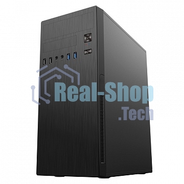 Компьютерный корпус MidiTower Powerman DA812BK черный PM-500ATX-F 2хUSB 2.0+2хUSB 3.0 Audio ATX