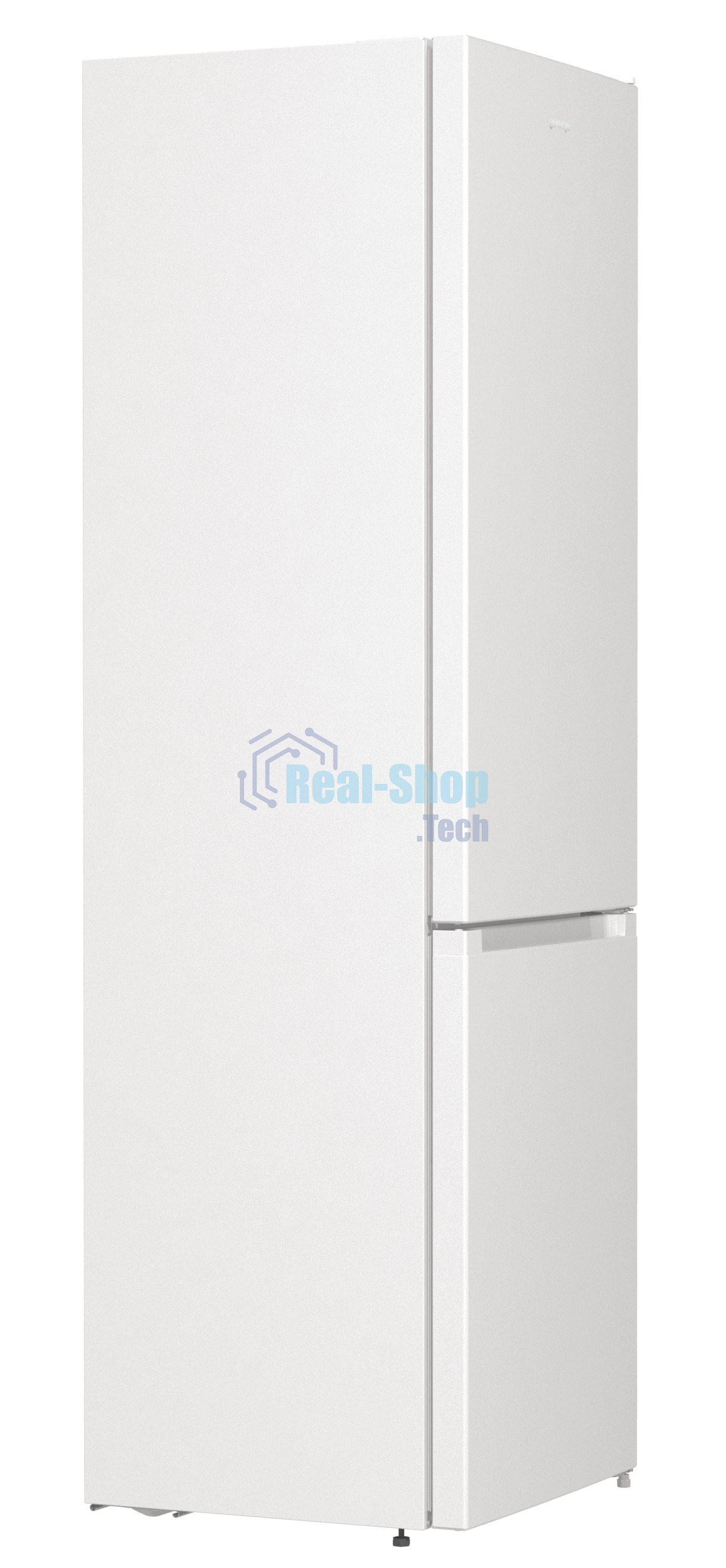 Холодильник Gorenje NRK6201EW4 белый двухкамерный 235/96 л морозилка снизу, No Frost