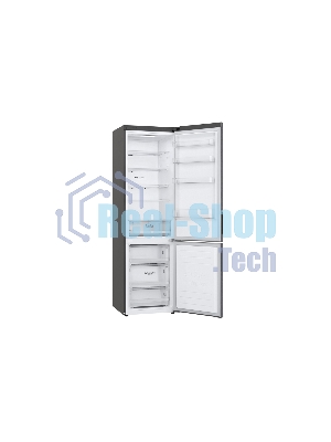 Холодильник LG GA-B509CLSL графитовый двухкамерный 277/107л морозилка снизу, No Frost
