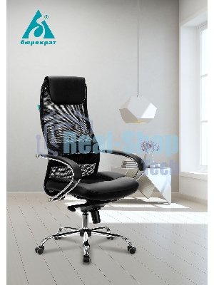 Кресло Бюрократ CH-609SL/BLACK TW-01 TW-11 черный, сетка