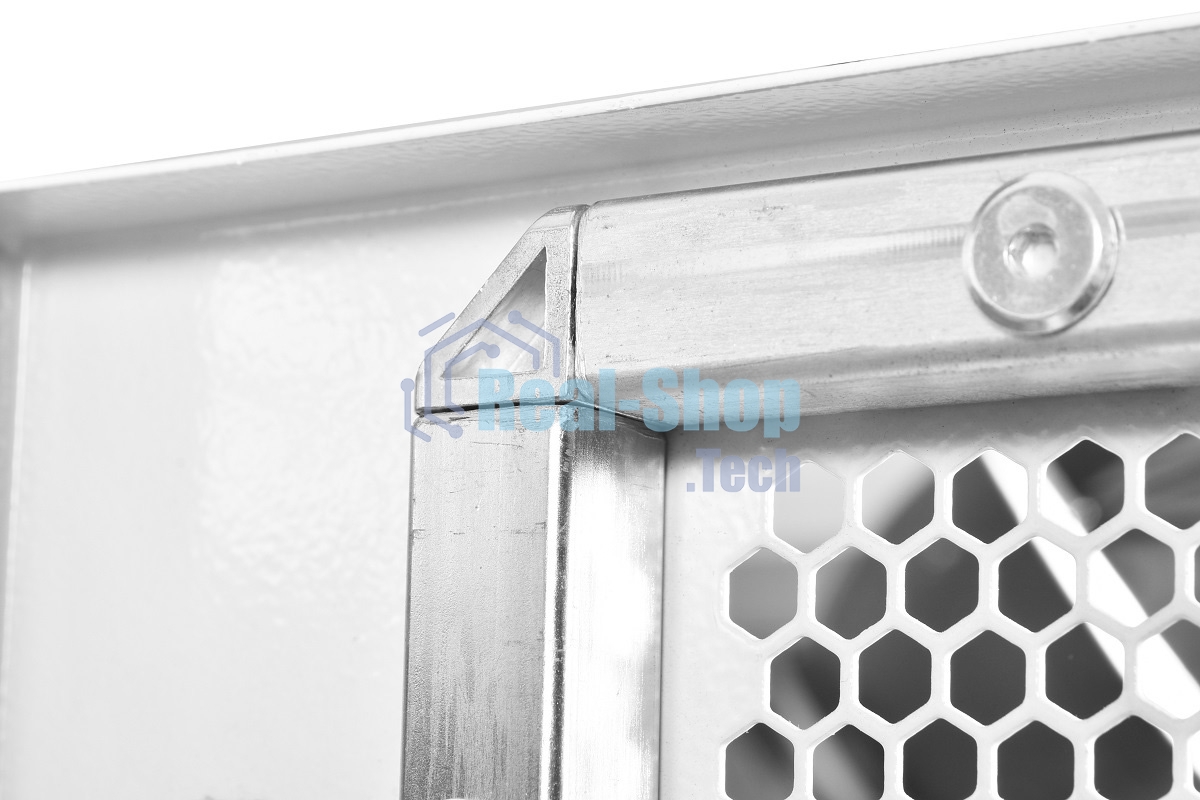 Шкаф коммутационный ЦМО ШТК-М-42.8.8-4ААА 42U 800x820 мм пер. дв. перфор. задн. дв. стал. лист 2 бок. пан. 500 кг белый