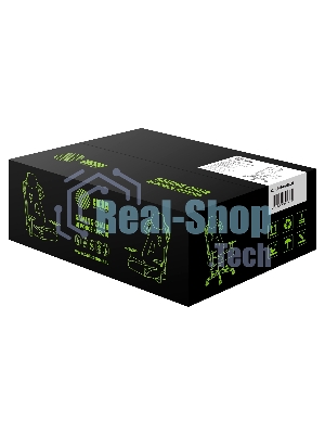 Кресло Cactus CS-CHR-090BLR черный, экокожа