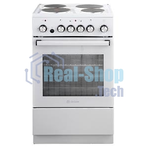 Плита электрическая De Luxe 5004.16э 012 серый, конфорок 4 шт, духовка 46 л, гриль, 50 см x 85 см x 50 см