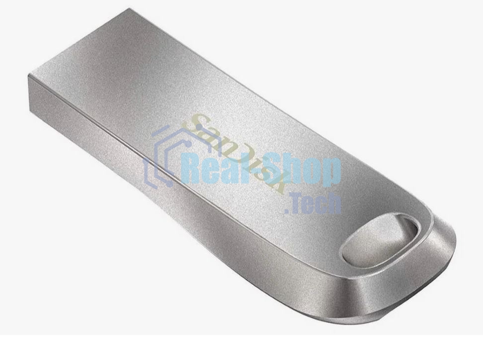 Флешка USB SanDisk Ultra Lux CZ74 (SDCZ74-128G-G46), 128Gb, USB 3.1, R/W 100/40, серебристый