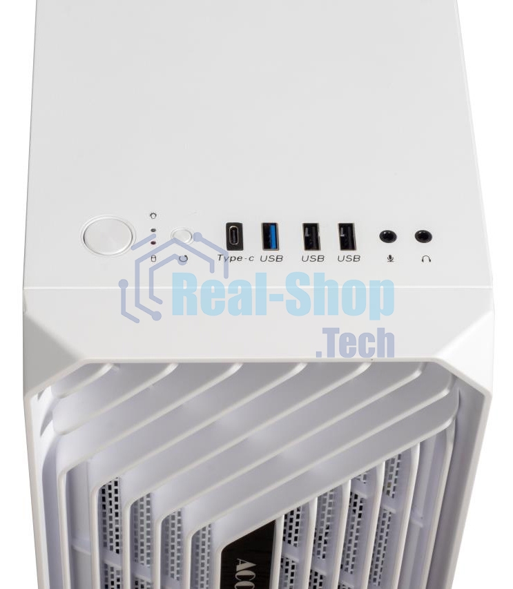 Компьютерный корпус Accord ACC-265W белый без БП mATX 1x80мм 1x92мм 2x120мм 2xUSB 2.0 1xUSB 3.0 audio