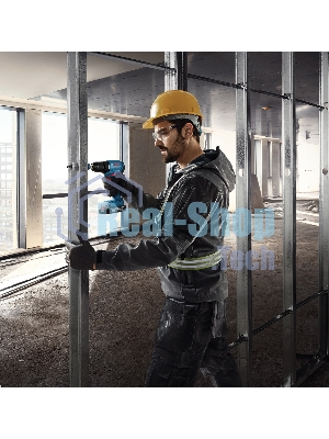 Дрель-шуруповерт Bosch GSR 185-LI, 18 В, 2 Ач, 50 Нм, бесщеточный