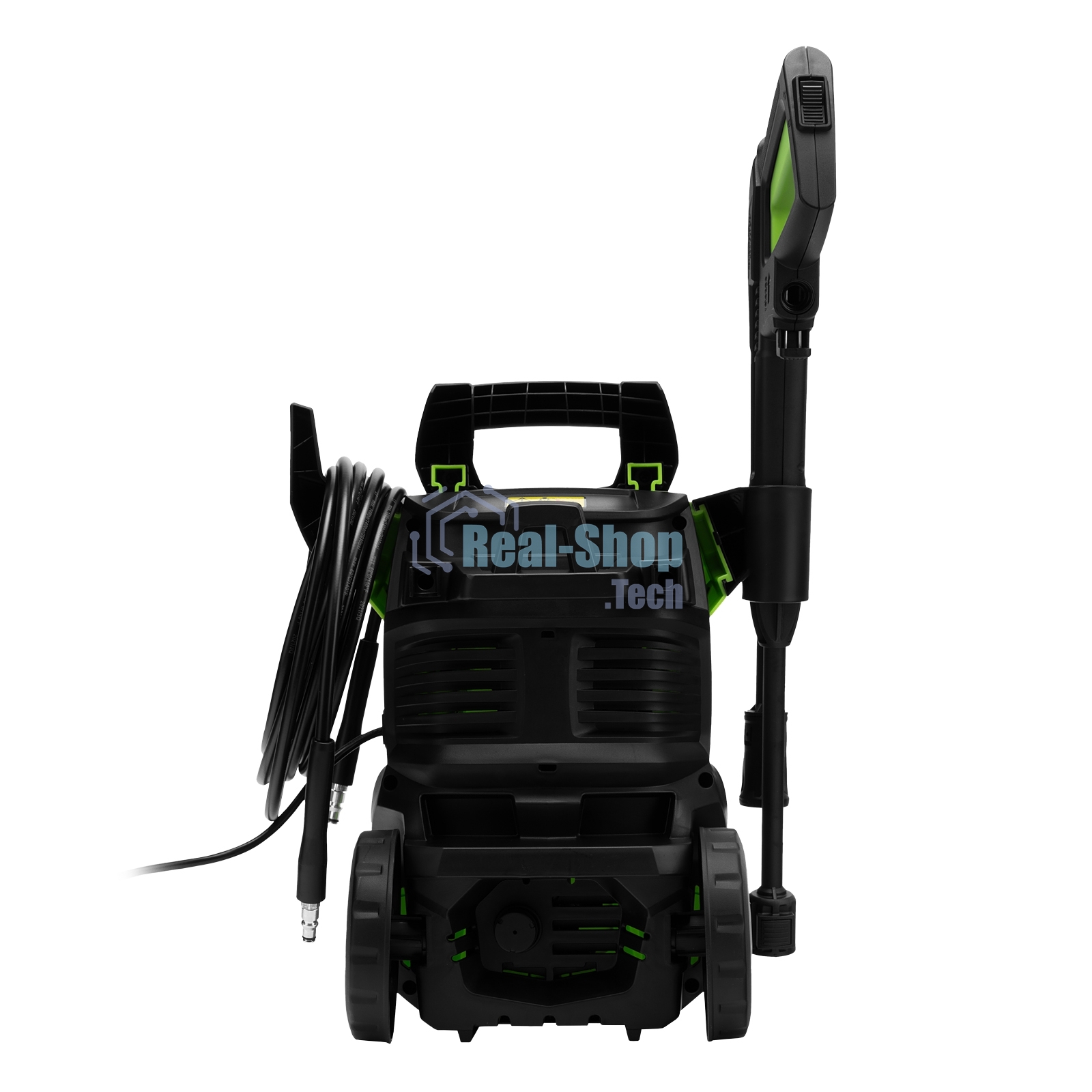 Моечная машина высокого давления Сибртех АМ-1700, 1700 Вт, 130 бар, 350 л/ч, колесная