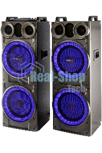 Минисистема SUPRA SMB-2150 черный 1200Вт FM USB BT SD (в комплекте: активн.+пассив.колонки)