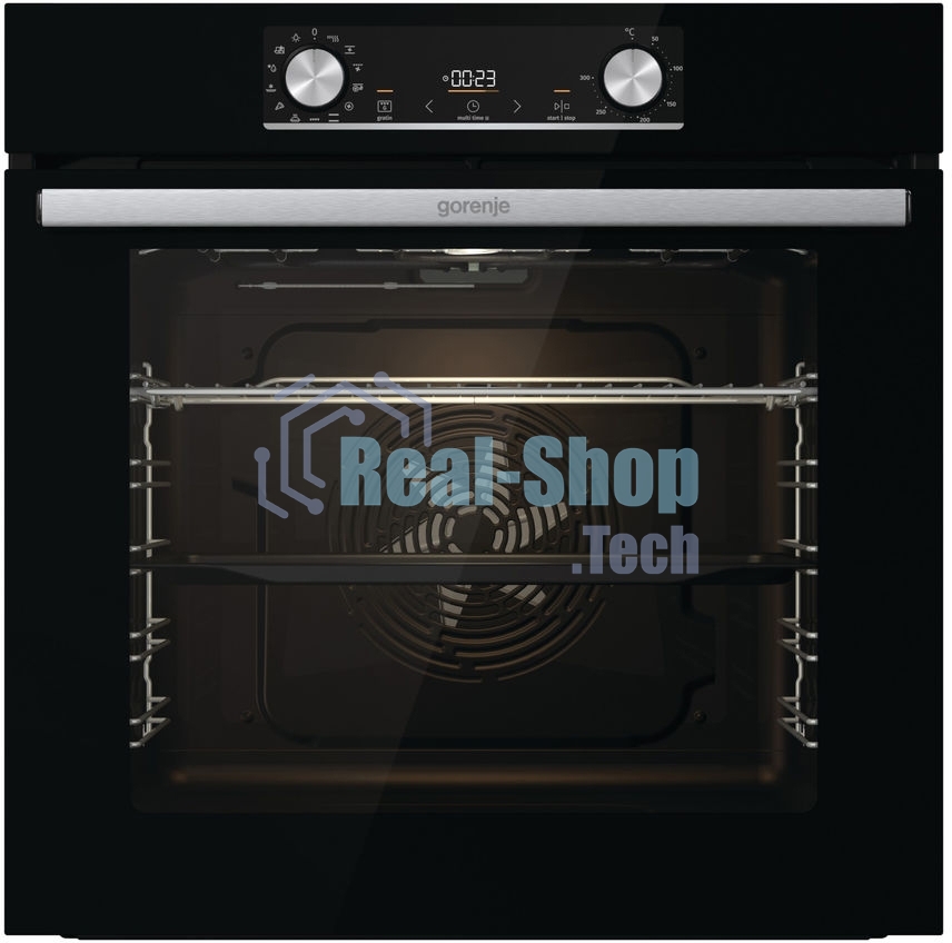 Духовой шкаф электрический Gorenje BOX6737E01BG черный, встраиваемый