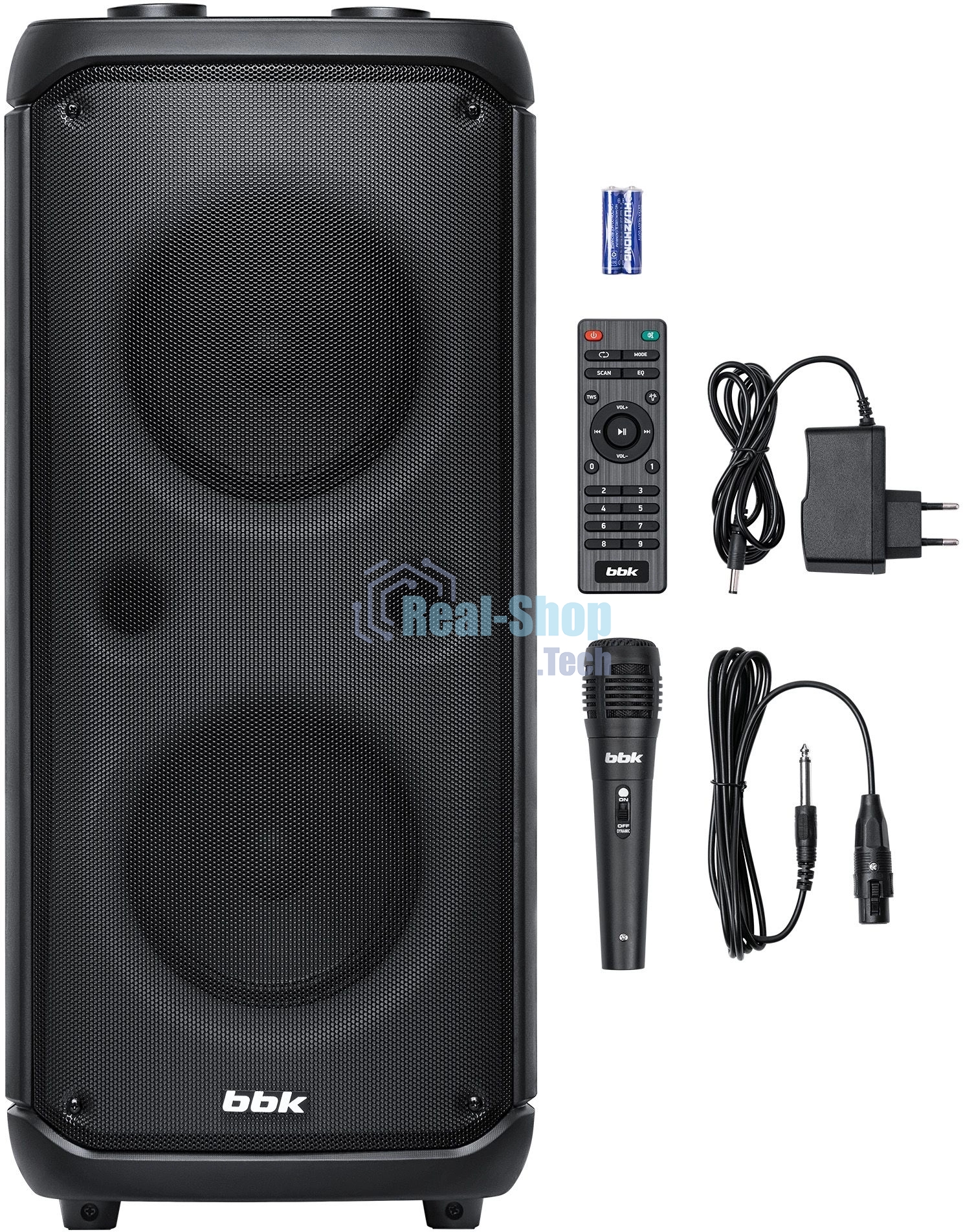 Минисистема BBK BTA6030 черный 50Вт FM USB BT