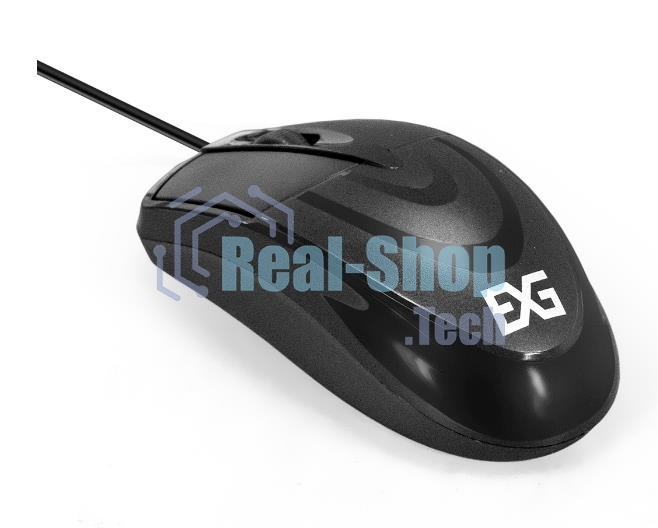 Мышь проводная ExeGate Professional Standard SH-8025 черный, 1000 dpi, USB, кнопки - 3