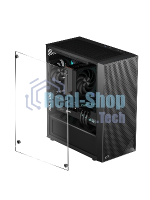 Компьютерный корпус PcCooler C3B310 BK черный без БП mATX 2xUSB3.0 audio bott PSU
