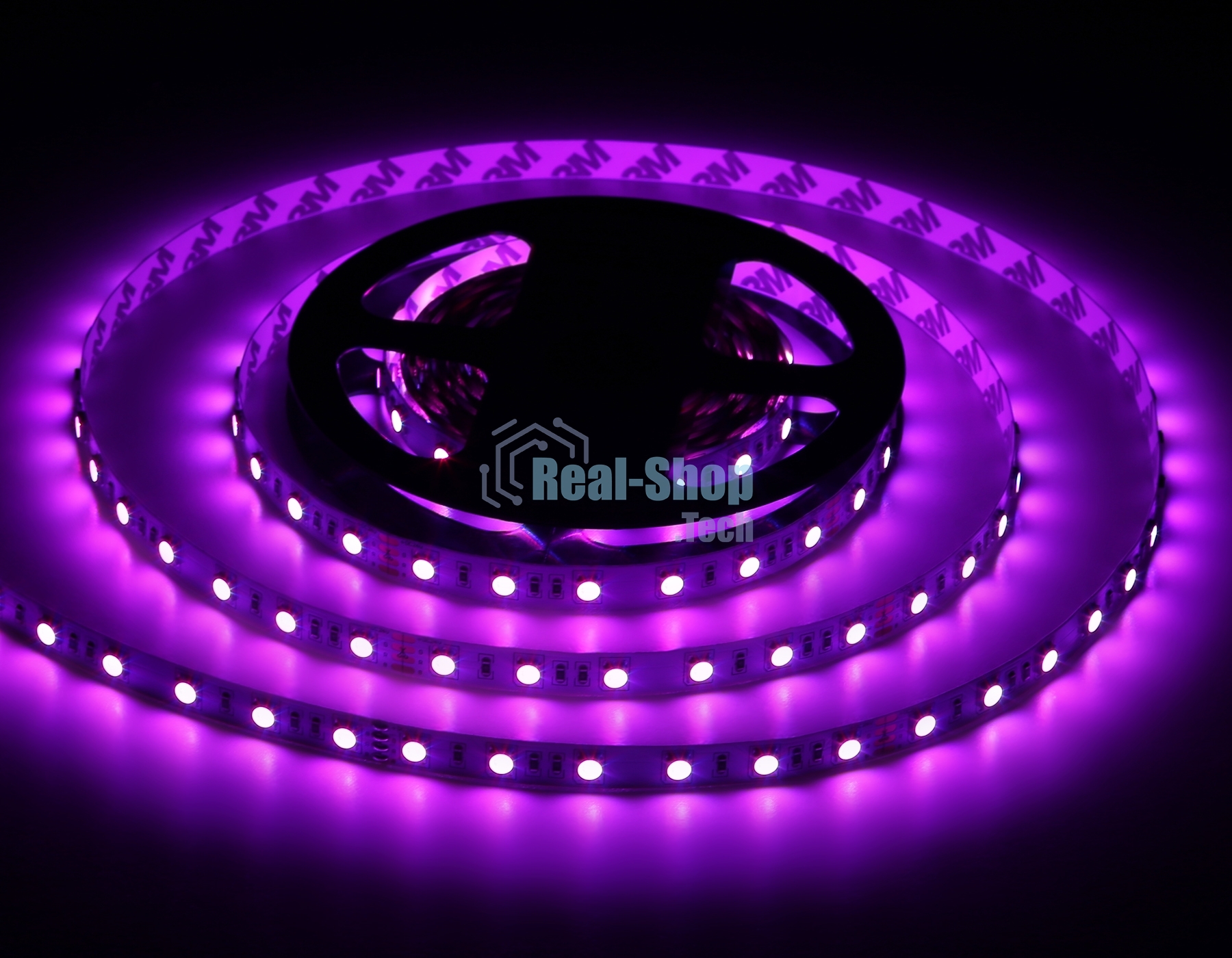Светодиодная лента Ambrella light GS4302 5050 60Led/ 14.4W m/ 24V IP20 RGB/ 5000*10*1.87mm (4 конт.)