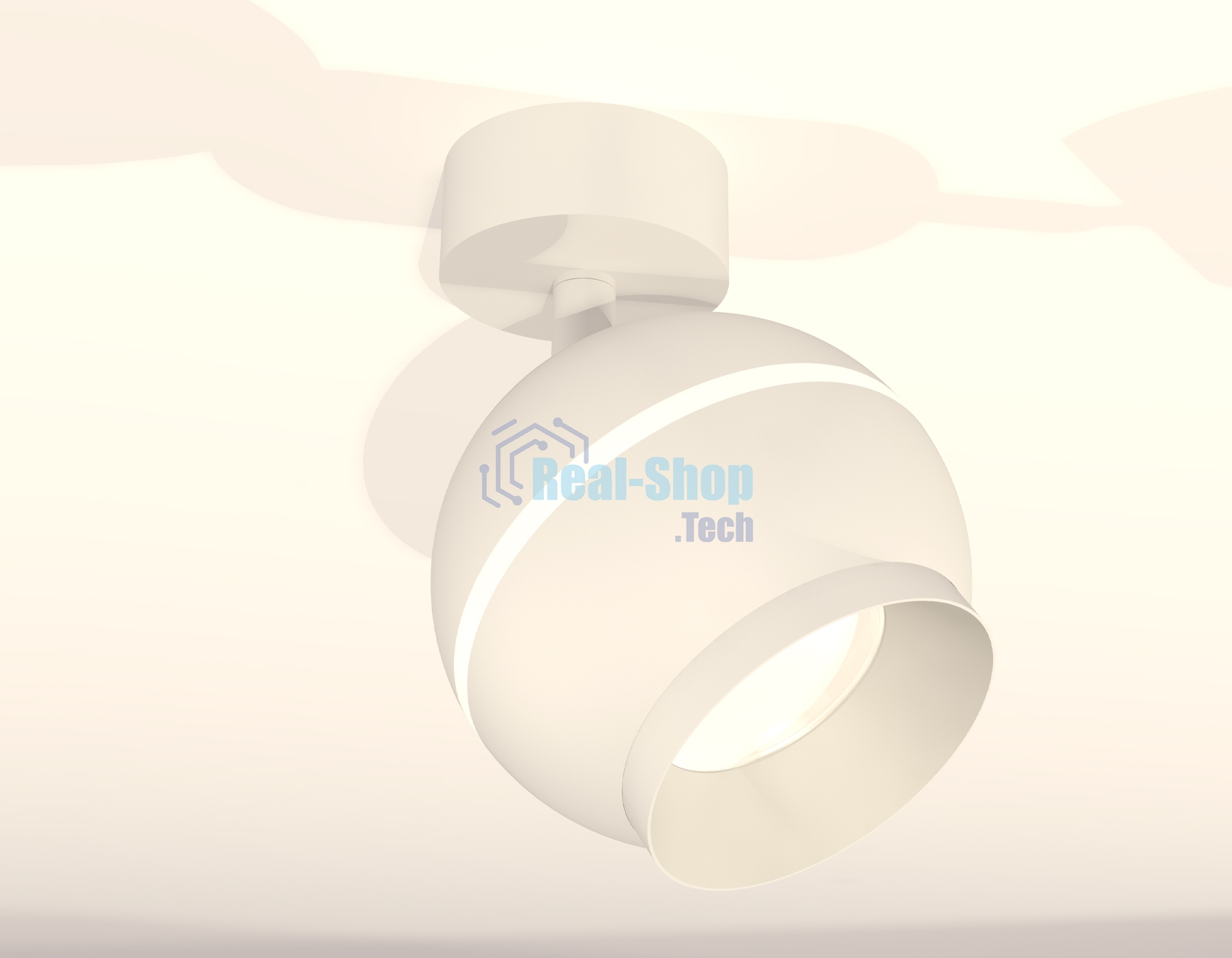Комплект поворотного светильника Ambrella light XM1101001 SWH белый песок MR16 GU5.3 LED 3W 4200K (A2202, C1101, N7030)