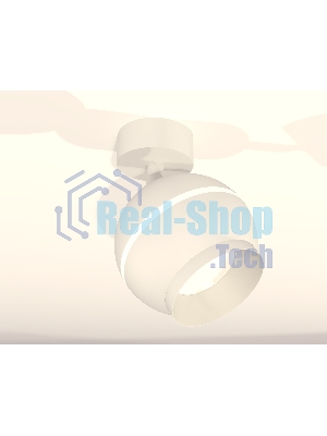 Комплект поворотного светильника Ambrella light XM1101001 SWH белый песок MR16 GU5.3 LED 3W 4200K (A2202, C1101, N7030)
