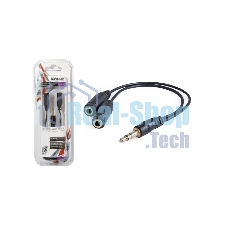 Аудио-переходник Defender jack 3.5мм разветвитель на два разъема jack 3.5мм