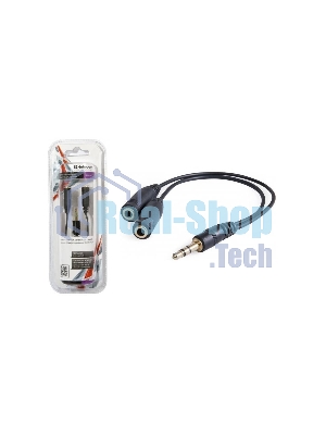 Аудио-переходник Defender jack 3.5мм разветвитель на два разъема jack 3.5мм