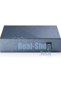 Коммутатор TP-Link SOHO TL-SG105 5-port Desktop Gigabit Switch, 5 10/100/1000M RJ45 ports, metal case