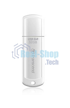 Флешка USB Transcend Jetflash 730 (TS32GJF730), 32Gb, USB 3.0, R/W 70/18, белый