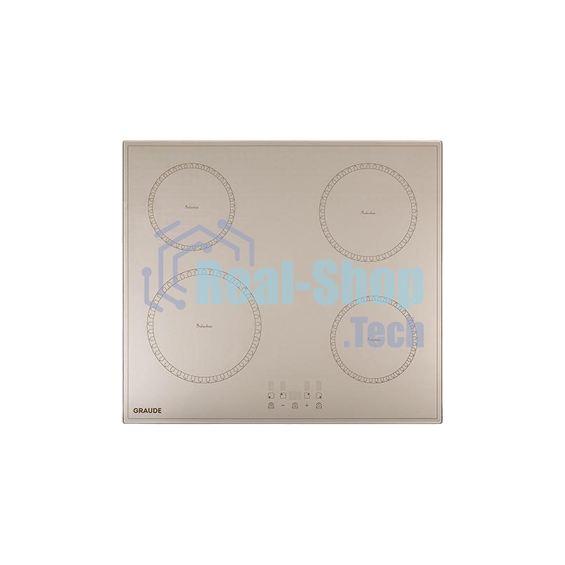 Индукционная варочная панель Graude IK 60.0 KEL / 590 х 60 х 520 мм, Сенсорное управление, 9 ступеней нагрева, Функция таймера, Индикация остаточного тепла, Автоматическое отключение, Защита от детей, функция распознавания посуды, Исполнение: без рамки, б