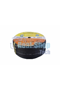 Кабель коаксиальный PROconnect SAT 703 B, Cu/Al/Al, 75%, 75 Ом, бухта 100 м, черный OUTDOOR