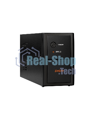 Источник бесперебойного питания ExeGate SpecialPro UNB-650.LED.AVR.EURO 650VA/360W, LED, AVR, 2 евророзетки, черный