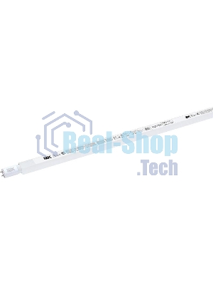 Лампа светодиодная Iek LLE-T8-18-230-40-G13 ECO T8 линейная 18Вт 230В 4000К G13 IEK (аналог люм.лампы 36Вт)