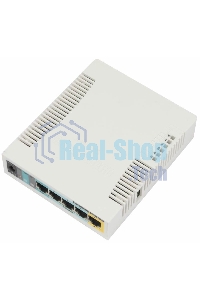 Роутер беспроводной MikroTik RB951UI-2HND N300 10/100BASE-TX белый