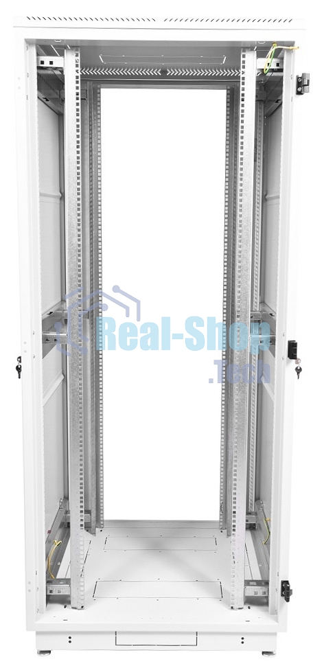 Шкаф коммутационный ЦМО ШТК-М-42.8.8-4ААА 42U 800x820 мм пер. дв. перфор. задн. дв. стал. лист 2 бок. пан. 500 кг белый