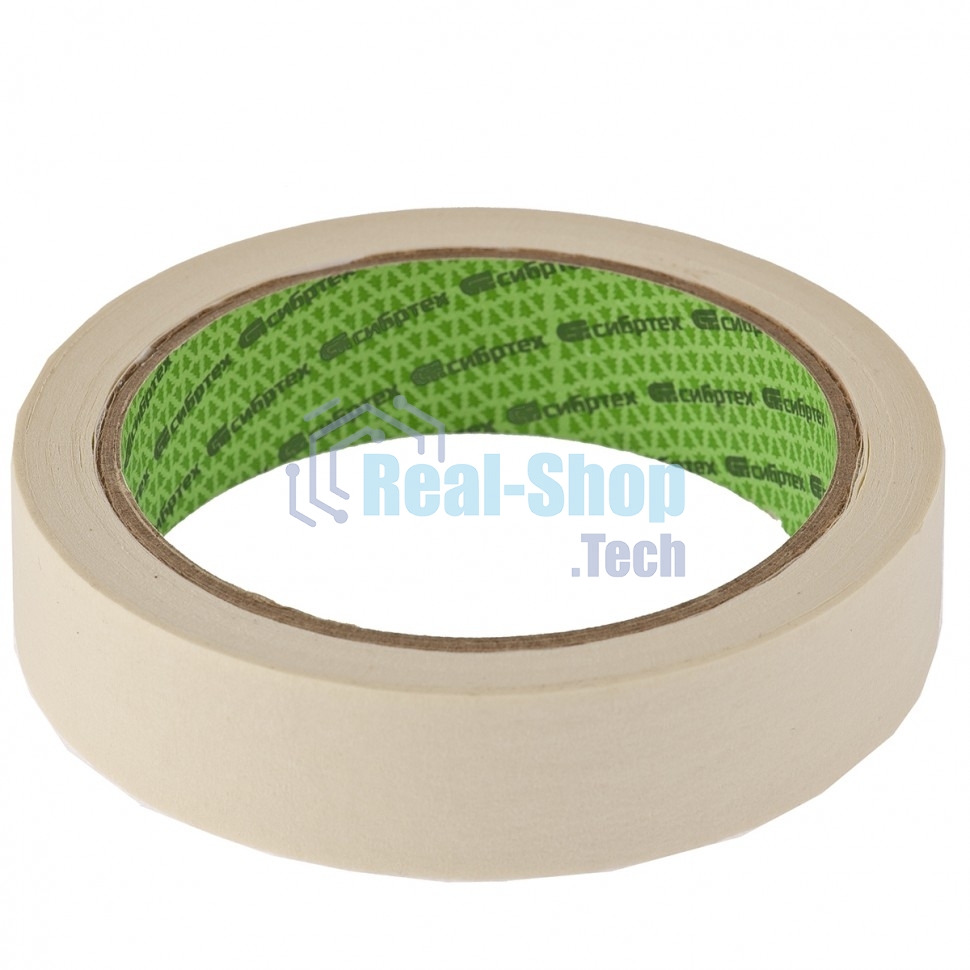 Лента малярная Сибртех, 23 мм х 25 м, на бумажной основе