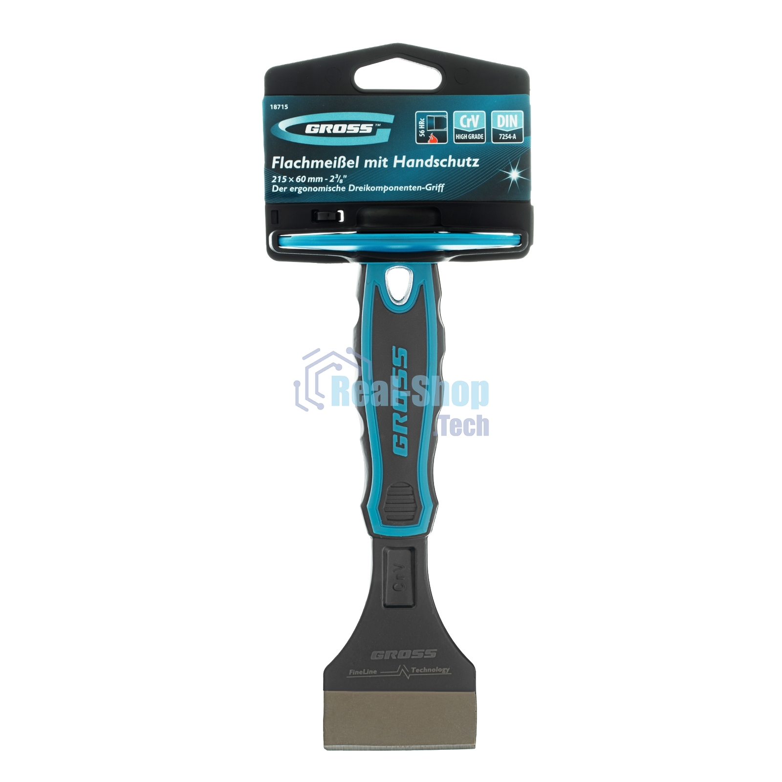 Зубило-конопатка Gross 215х60 мм-2-3/8