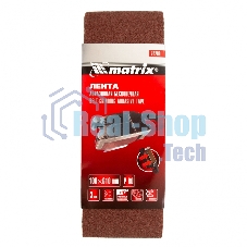 Лента абразивная Matrix бесконечная, P 80, 100 х 610 мм, 3 шт.