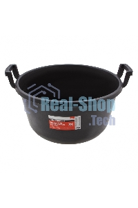 Таз круглый Matrix строительный гибкий с ручками, 50л