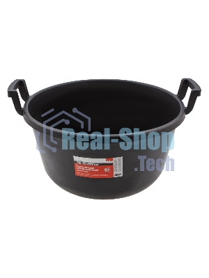 Таз круглый Matrix строительный гибкий с ручками, 50л