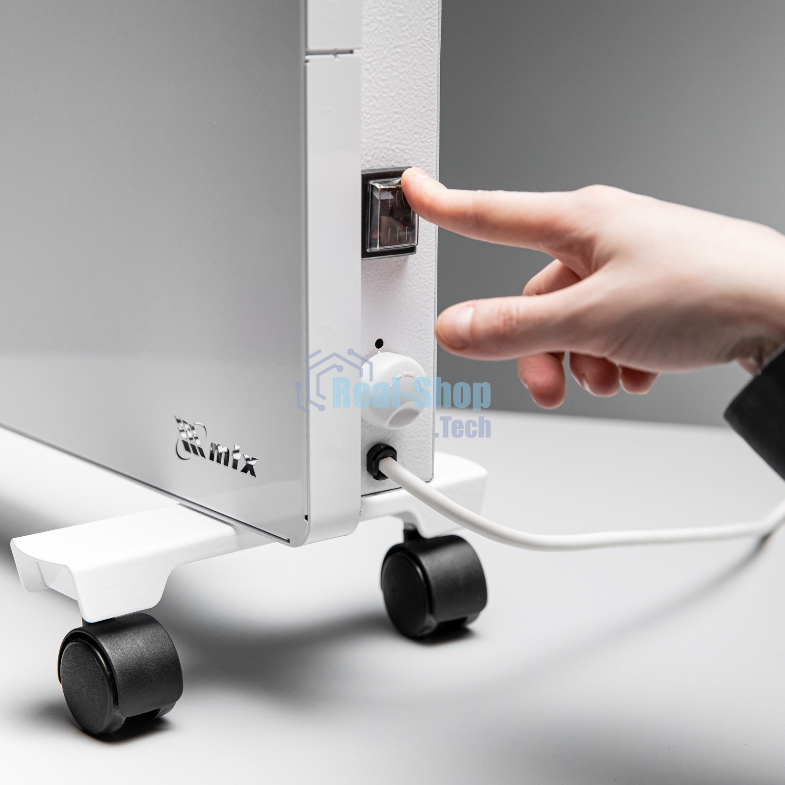 Конвектор MTX КМ-1500.2 белый, 1500 Вт, 20 м2, термостат