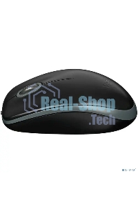 Мышь проводная Logitech M110 Silent черный, 1000 dpi, USB, кнопки - 3