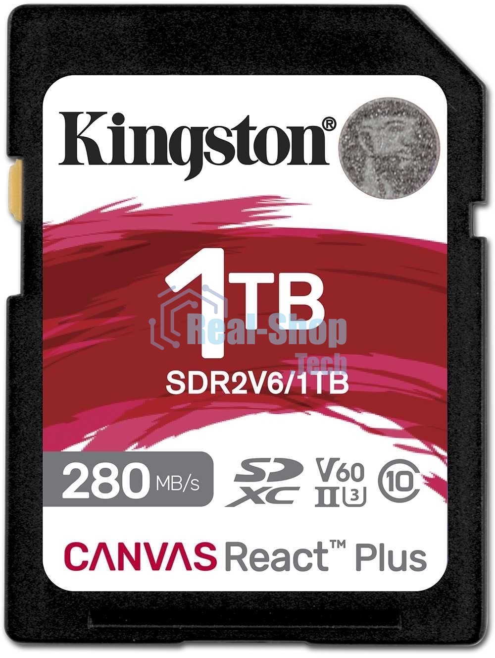 Флеш карта SDXC Kingston SDR2V6/1Tb Canvas React Plus w/o adapter 1Tb