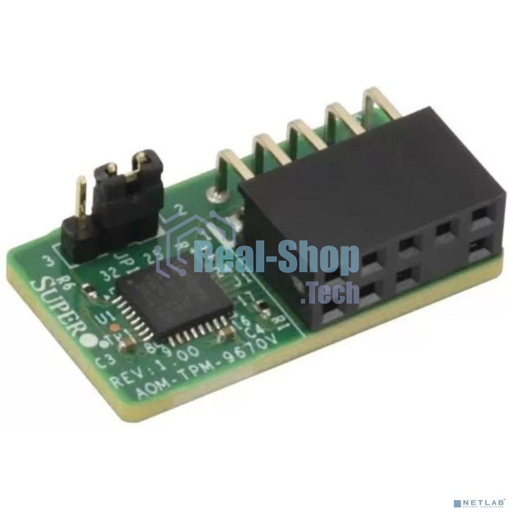 Модуль Supermicro AOM-TPM-9670V, SPI capable TPM 2.0 with Infineon 9670 controller