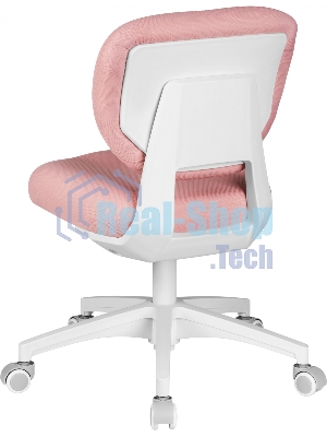 Кресло Cactus CS-CHR-3594PK розовый, ткань, 75 кг, механизм качания