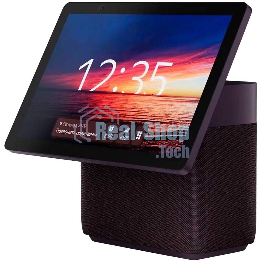 Умная колонка Яндекс Станция Дуо Макс, Zigbee, с дисплеем, 60Вт, с голосовым ассистентом Алиса на YaGPT, красный (YNDX-00055RED)