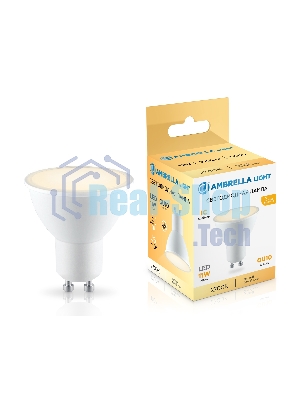 Лампа светодиодная	Ambrella light 181103 LED MR16 11W IC GU10 2700K 175-265V