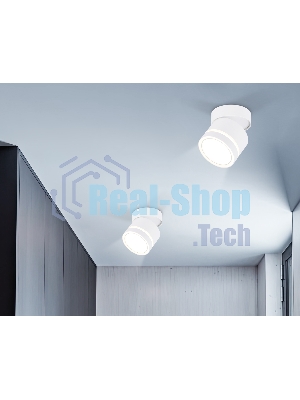 Светильник Ambrella light TA1444 WH/FR белый/белый матовый GX53 max 12W D85*90