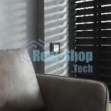 Рамка на 1 пост Slab (черный софт) W0012908